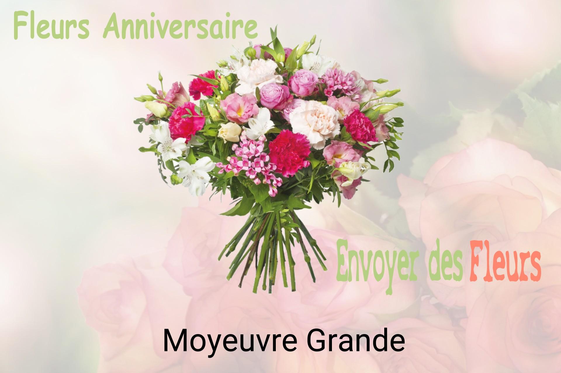 Bouquet de fleurs d’anniversaire livré à Moyeuvre-Grande