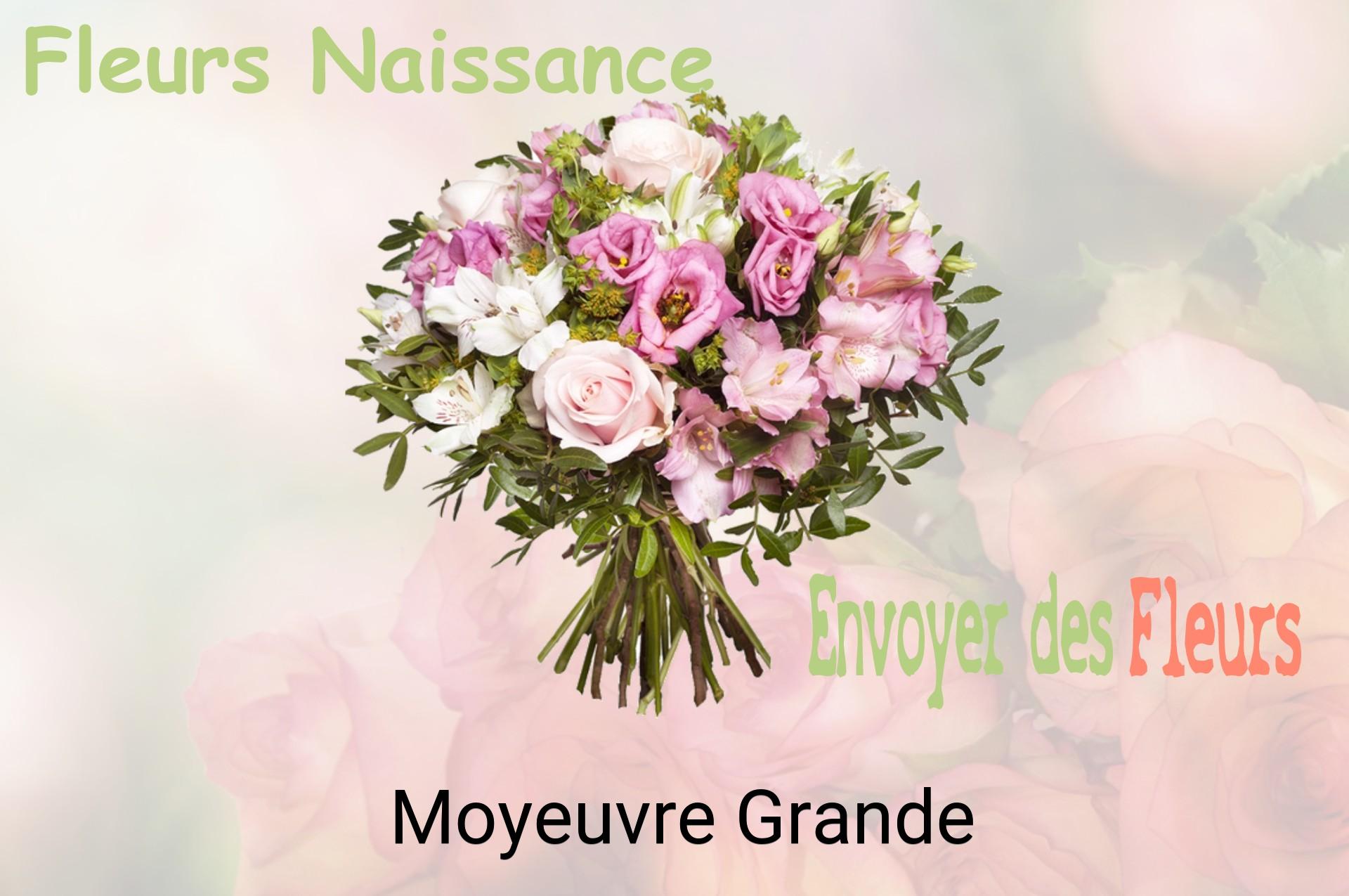 Bouquet de fleurs de naissance livré à Moyeuvre-Grande